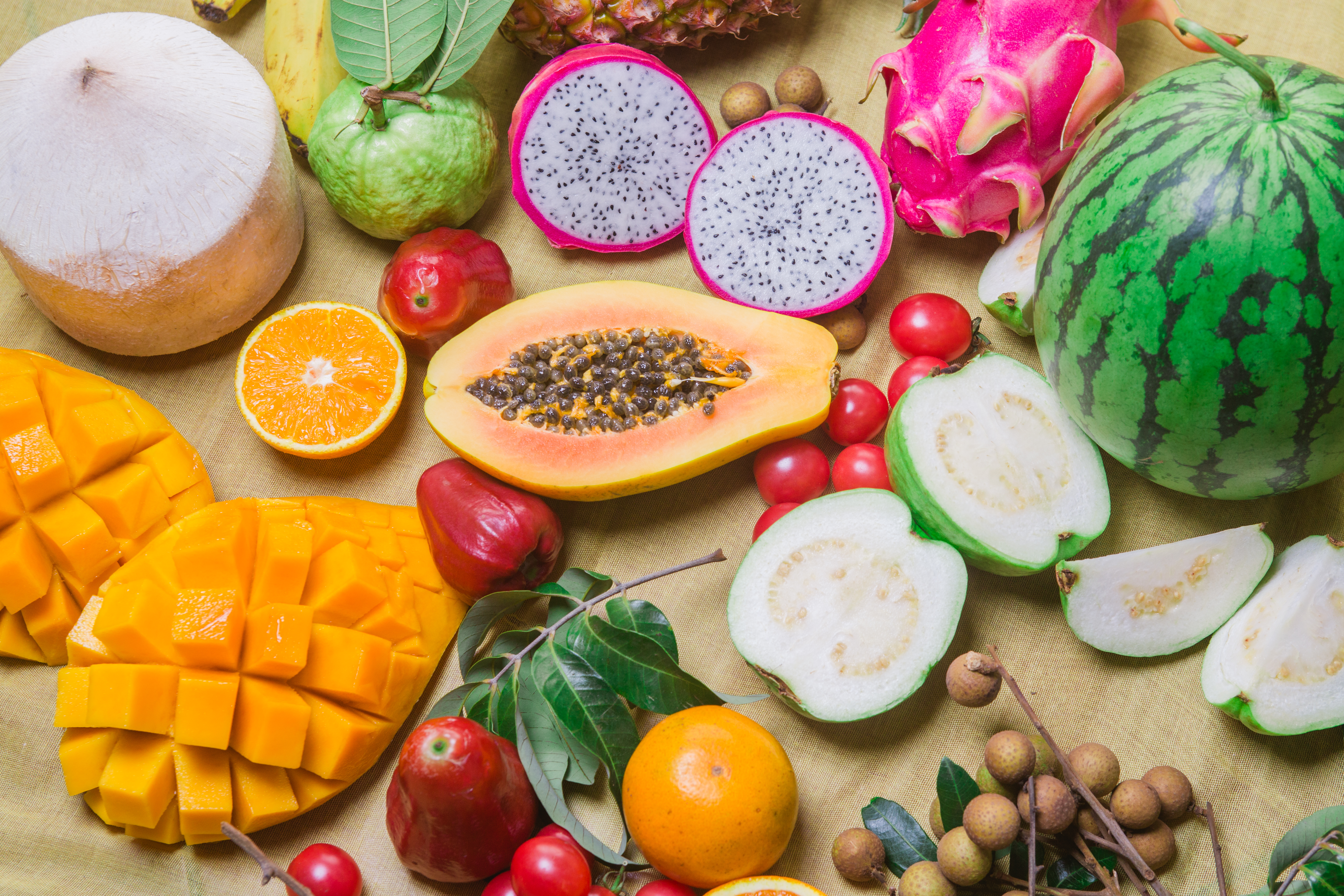 南国のフルーツ