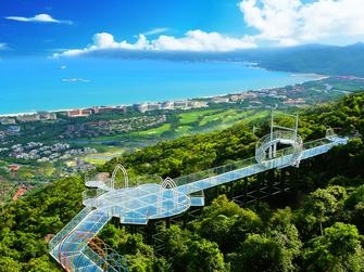 亜龍湾熱帯森林公園の展望台